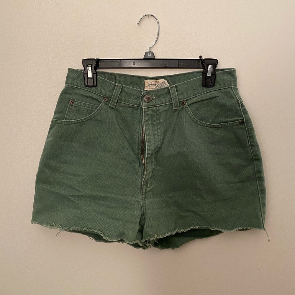 Vintage high waist cut offs